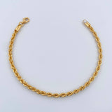 Pulso Lazo 2.7gr / 16.6cm / 3.01mm Oro Amarillo +3 18K $