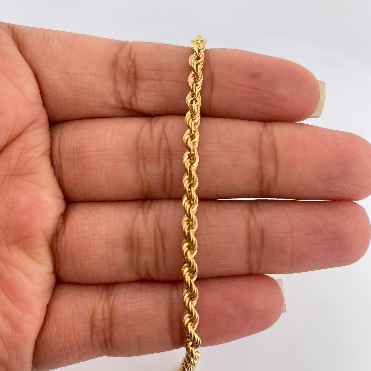 Pulso Lazo 3gr / 20.2cm / 3.3mm Oro Amarillo +3 18K $