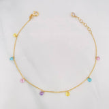 Pulso Modulable Aro Seguido 1.2g / 17cm - 20cm / 0.8mm Oro Amarillo 18K