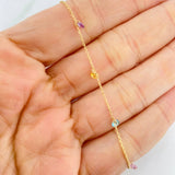 Pulso Modulable Aro Seguido 1.2g / 17cm - 20cm / 0.8mm Oro Amarillo 18K
