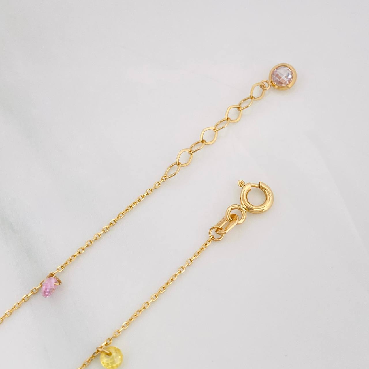 Pulso Modulable Aro Seguido 1.2g / 17cm - 20cm / 0.8mm Oro Amarillo 18K