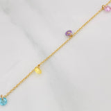 Pulso Modulable Aro Seguido 1.2g / 17cm - 20cm / 0.8mm Oro Amarillo 18K
