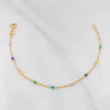 Pulso Bebé Aro Seguido 1g / 14.5cm / 0.9mm Oro Amarillo 18K