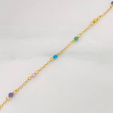 Pulso Bebé Aro Seguido 1g / 14.5cm / 0.9mm Oro Amarillo 18K