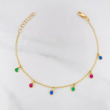 Pulso Modulable Aro Seguido 1.9g / 16.5cm - 18.5cm / 0.9mm Oro Amarillo 18K