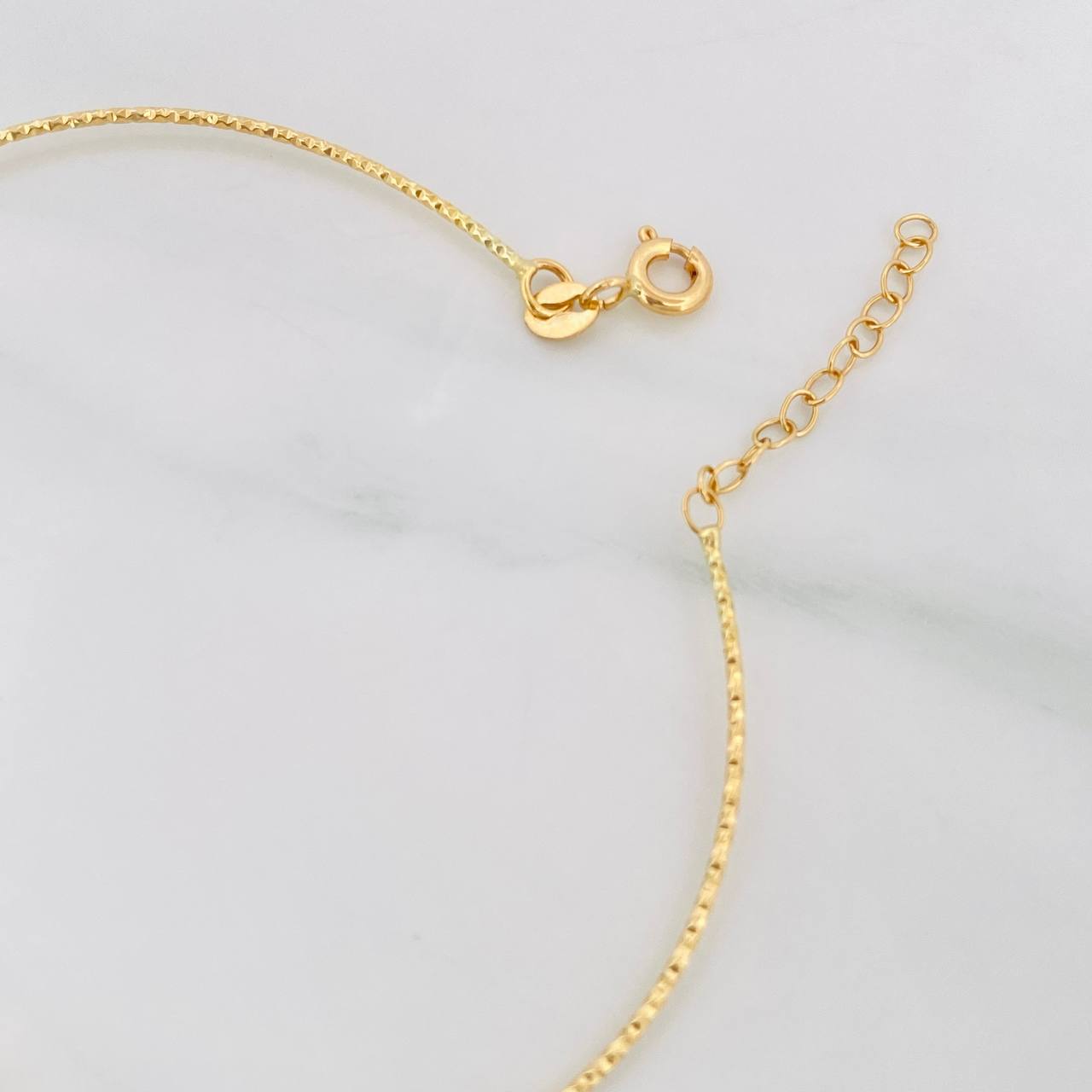 Pulso Aro Virgen Milagrosa 3.35g / 17cm / 1mm Oro Amarillo 18K
