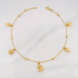 Tobillera Aro Seguido 3.55g / 25.5cm / 0.9mm Oro Amarillo 18K