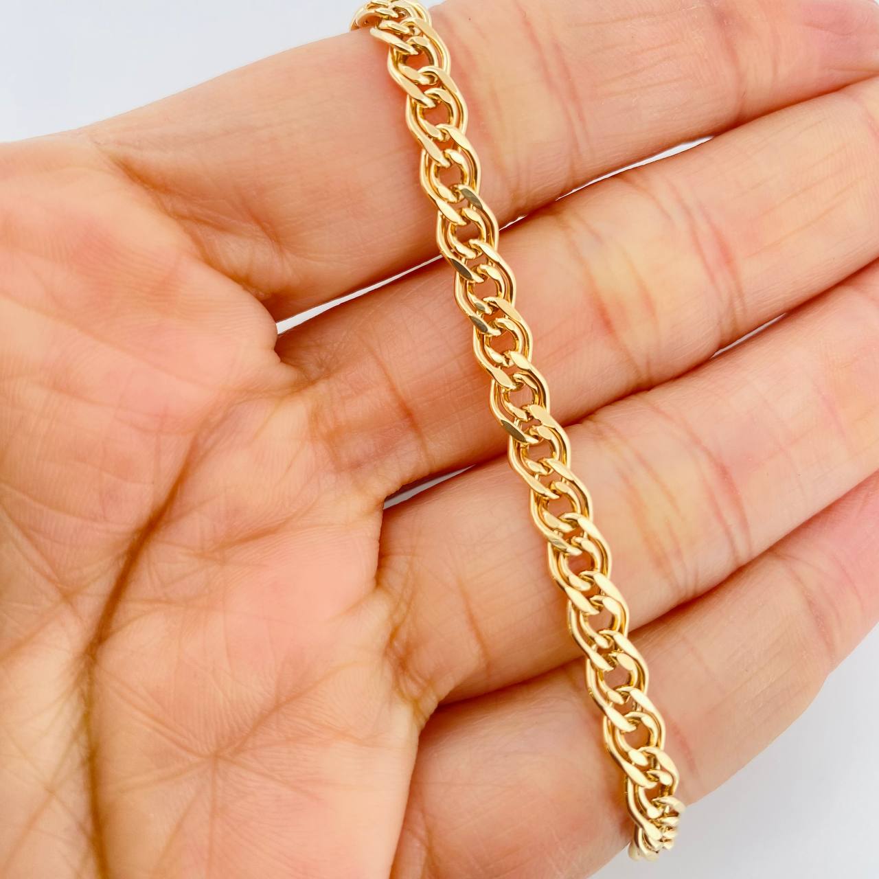 Pulso Garibaldi 4.9g / 20.5cm / 1mm Oro Amarillo 18K