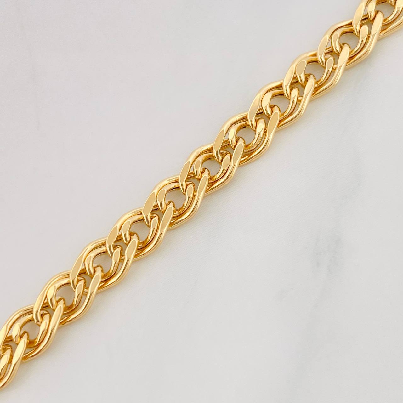 Pulso Garibaldi 4.9g / 20.5cm / 1mm Oro Amarillo 18K