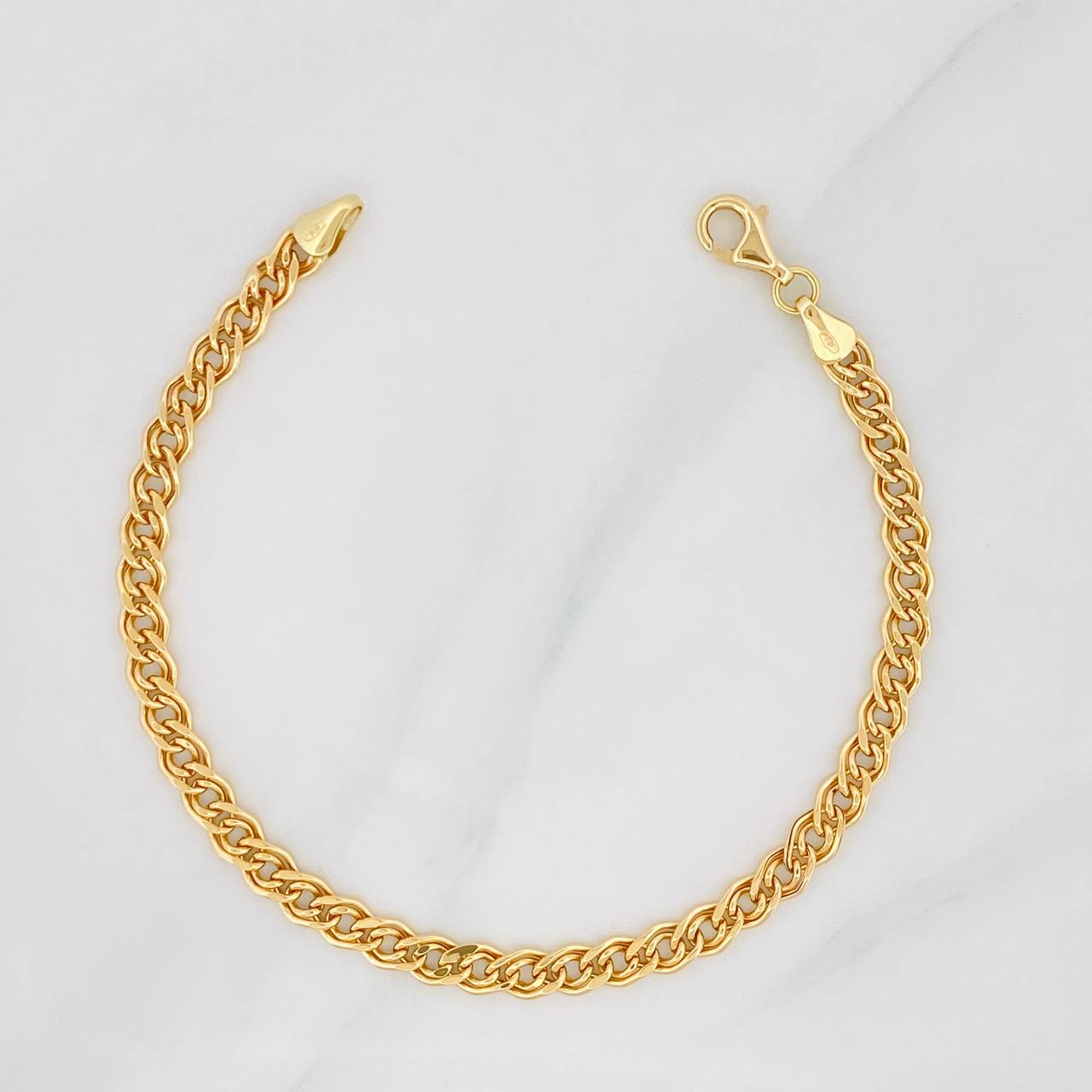 Pulso Garibaldi 4.9g / 20.5cm / 1mm Oro Amarillo 18K