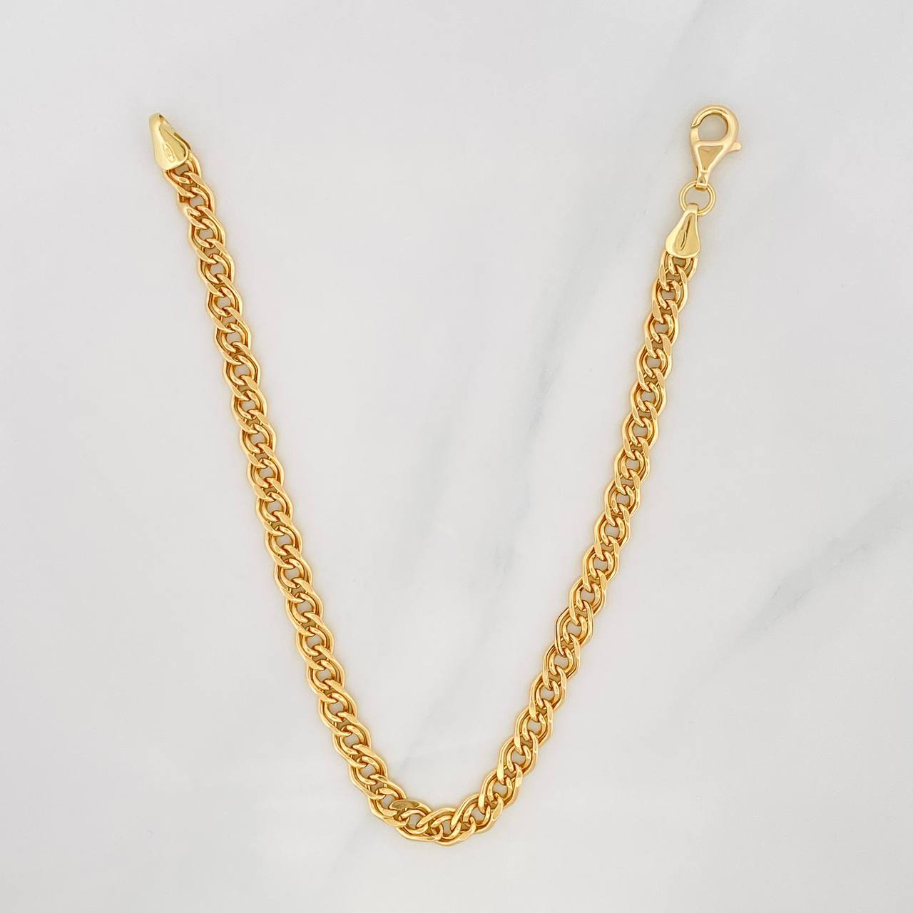 Pulso Garibaldi 4.9g / 20.5cm / 1mm Oro Amarillo 18K