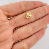 Herraje Herradura Caballo 0.3g / 1.2cm Oro Amarillo 18K