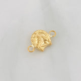 Herraje Herradura Caballo 0.3g / 1.2cm Oro Amarillo 18K