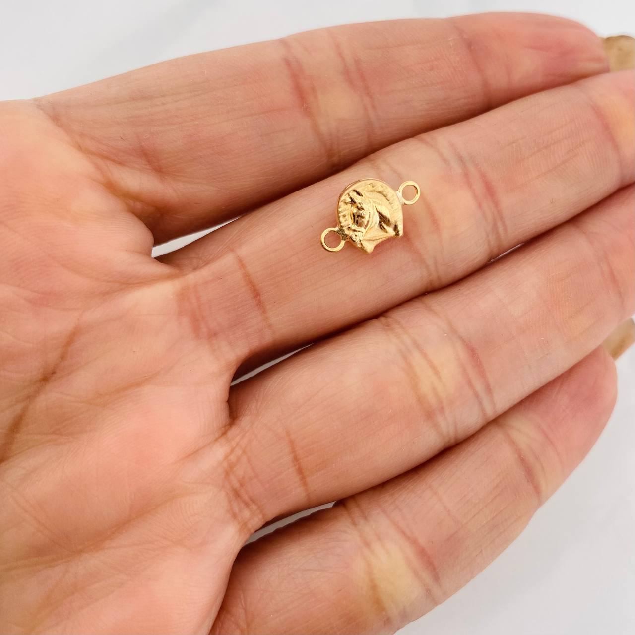 Herraje Herradura Caballo 0.35g / 1.2cm Oro Amarillo 18K