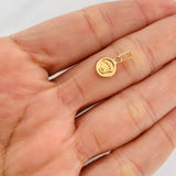 Dije Corona 0.4g / 1.5cm Oro Amarillo 18K