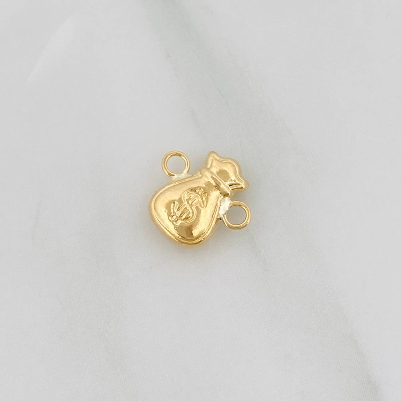 Herraje Bolsa de Dinero 0.35g / 1cm Oro Amarillo 18K