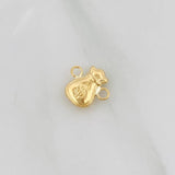 Herraje Bolsa de Dinero 0.35g / 1cm Oro Amarillo 18K
