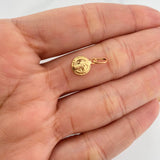Dije San Benito 0.35g / 1.2cm Oro Amarillo 18K
