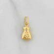 Dije Bolsa de Dinero 0.35g / 1.5cm Oro Amarillo 18K