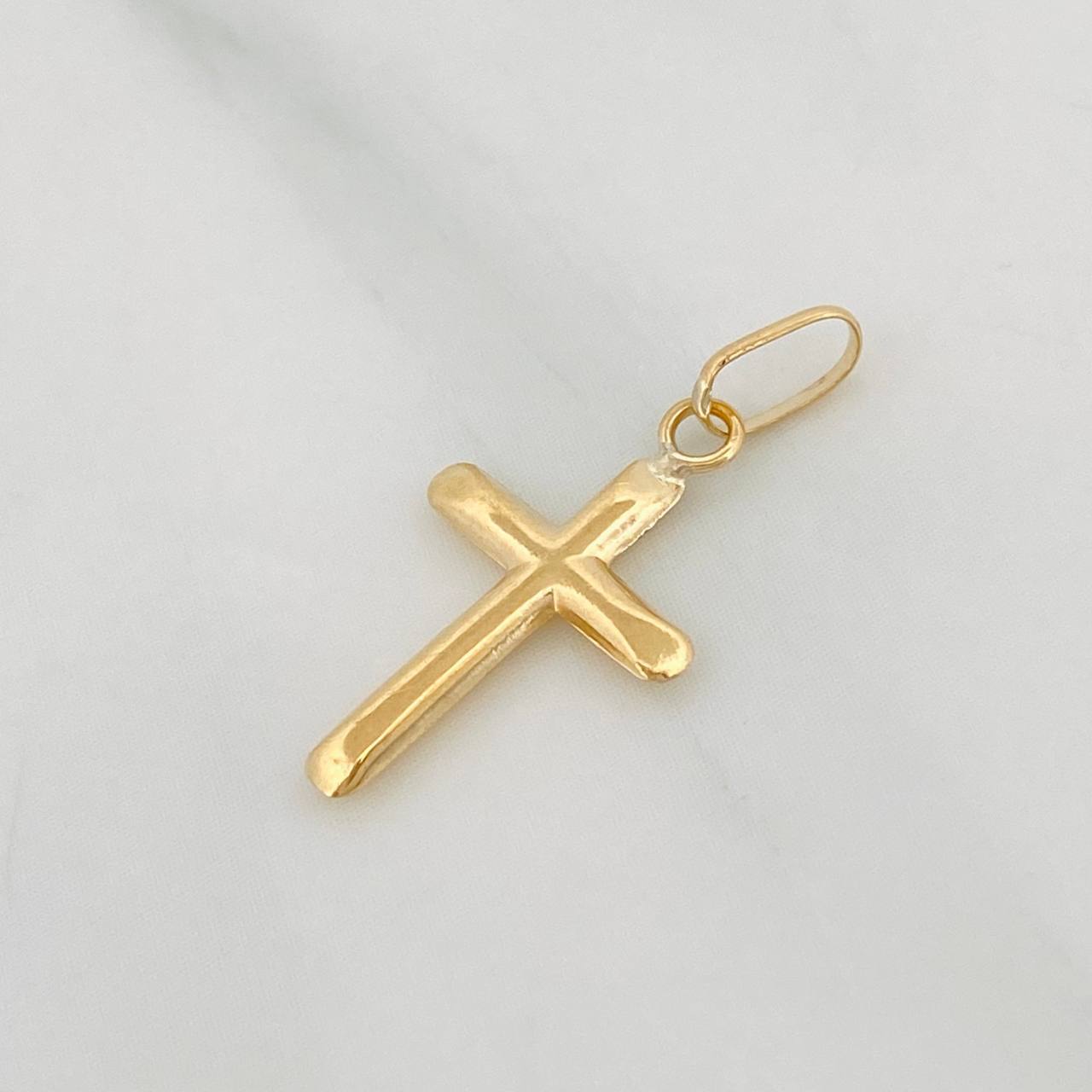 Dije Cruz 0.4g / 2.5cm Oro Amarillo 18K
