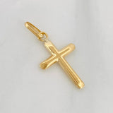 Dije Cruz 0.35g / 2cm Oro Amarillo 18K