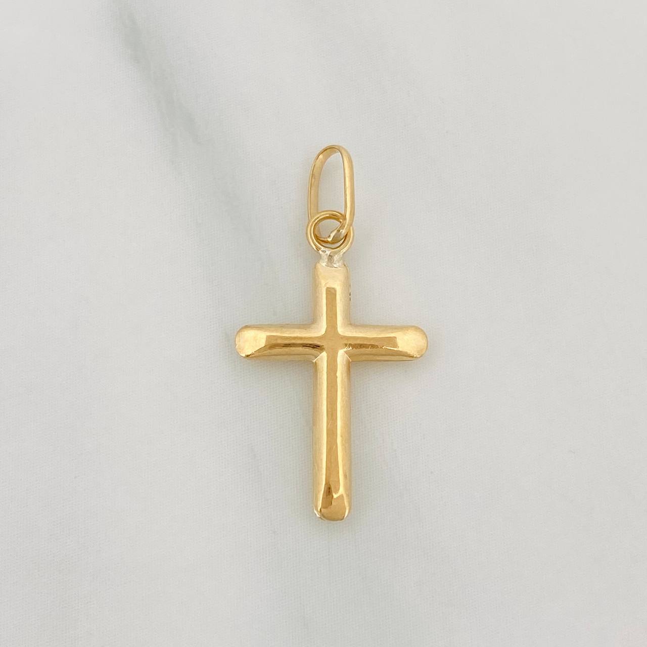 Dije Cruz 0.4g / 2.5cm Oro Amarillo 18K