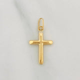 Dije Cruz 0.4g / 2.3cm Oro Amarillo 18K