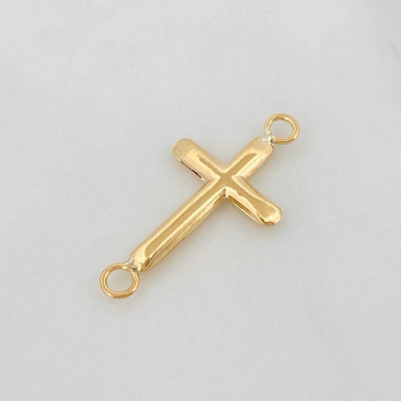 Herraje Cruz 0.3g / 2cm Oro Amarillo 18K
