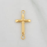 Herraje Cruz 0.3g / 2cm Oro Amarillo 18K