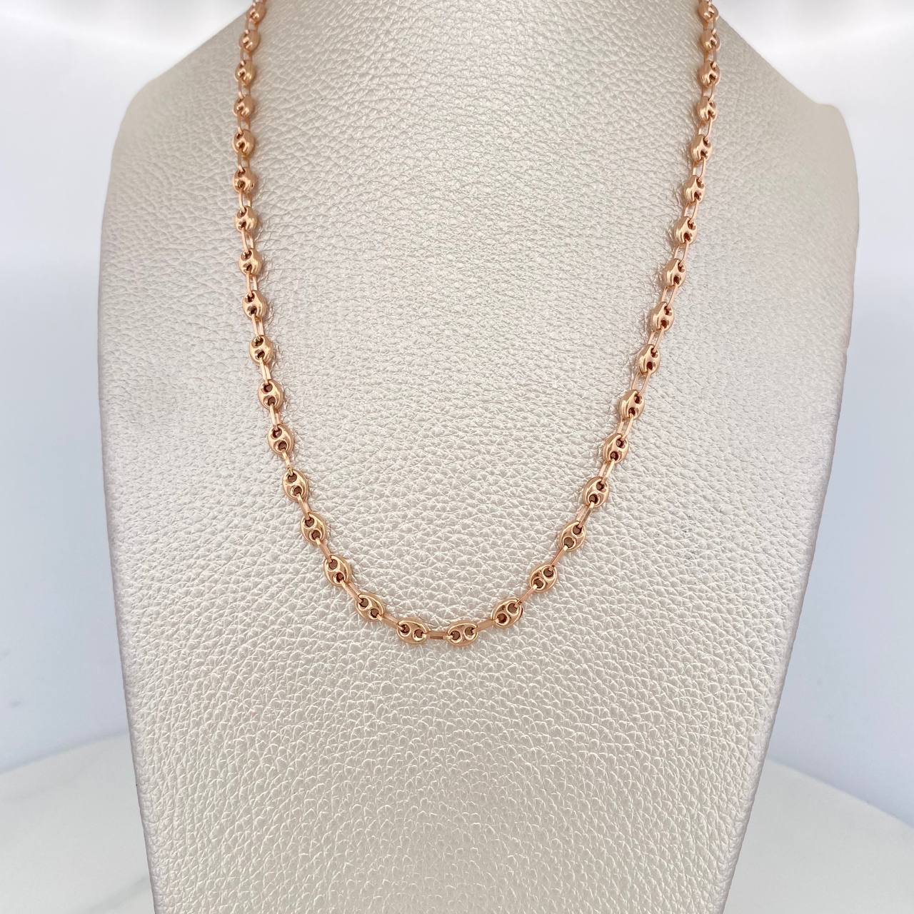 Cadena GC 6.45g / 50cm / 3.95mm Oro Rosa 18K