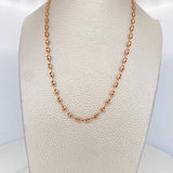 Cadena GC 6.45g / 50cm / 3.95mm Oro Rosa 18K