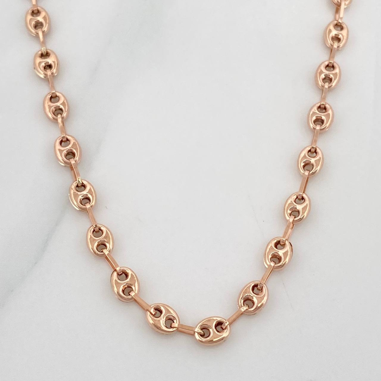 Cadena GC 6.45g / 50cm / 3.8mm Oro Rosa 18K