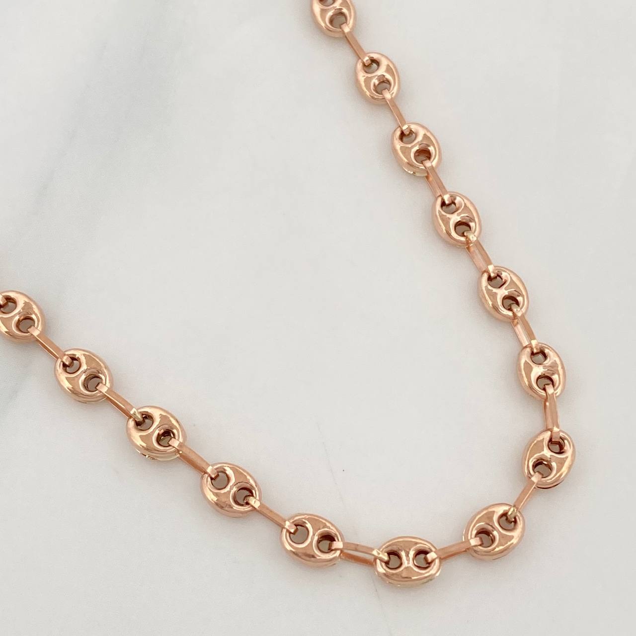 Cadena GC 6.45g / 50cm / 3.8mm Oro Rosa 18K