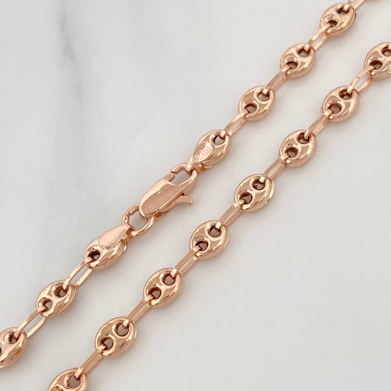 Cadena GC 6.45g / 50cm / 3.8mm Oro Rosa 18K