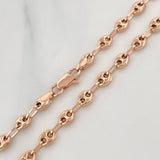Cadena GC 6.45g / 50cm / 3.95mm Oro Rosa 18K