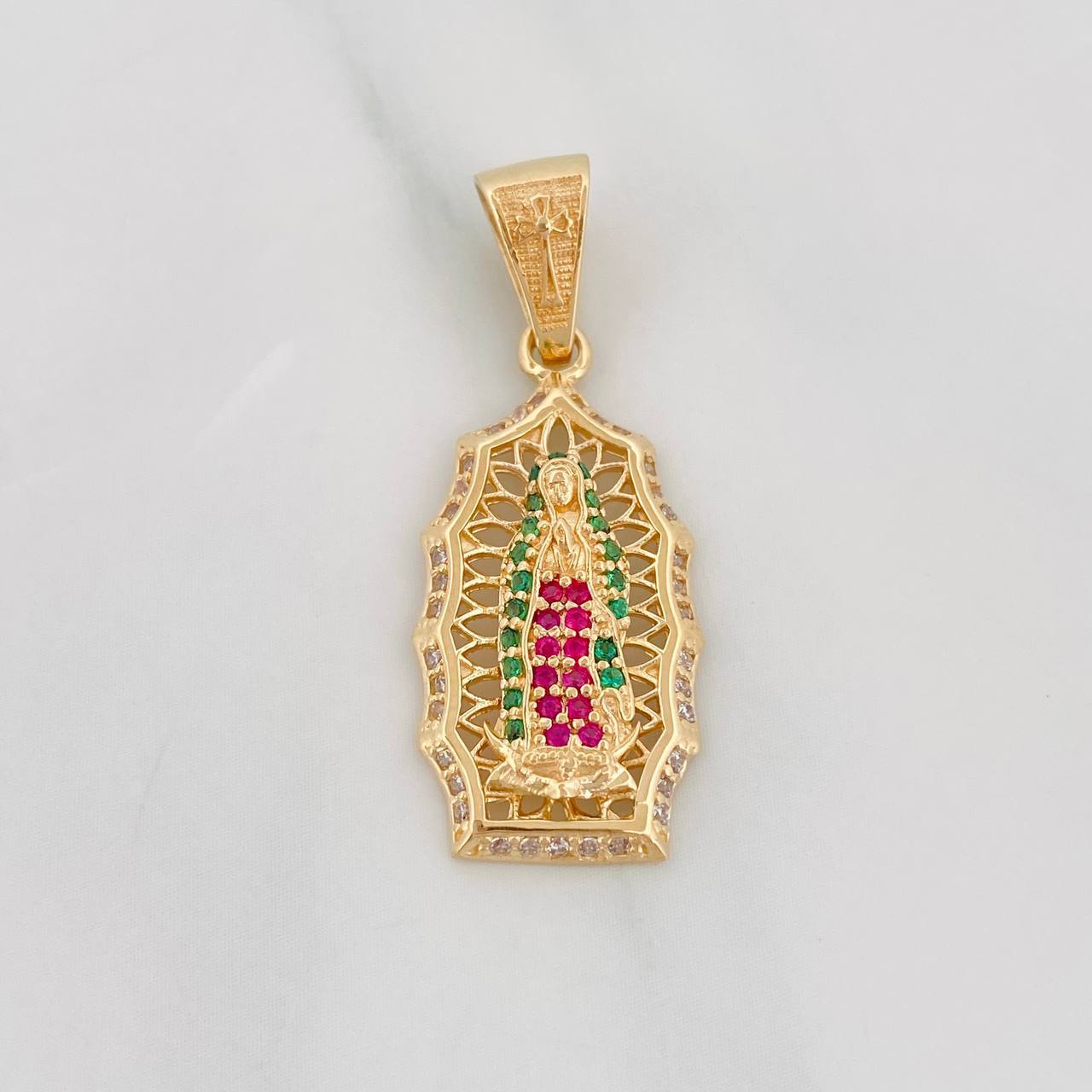 Dije Virgen de Guadalupe 3.25g / 3cm Oro Amarillo 18K