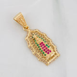 Dije Virgen de Guadalupe 3.25g / 3cm Oro Amarillo 18K