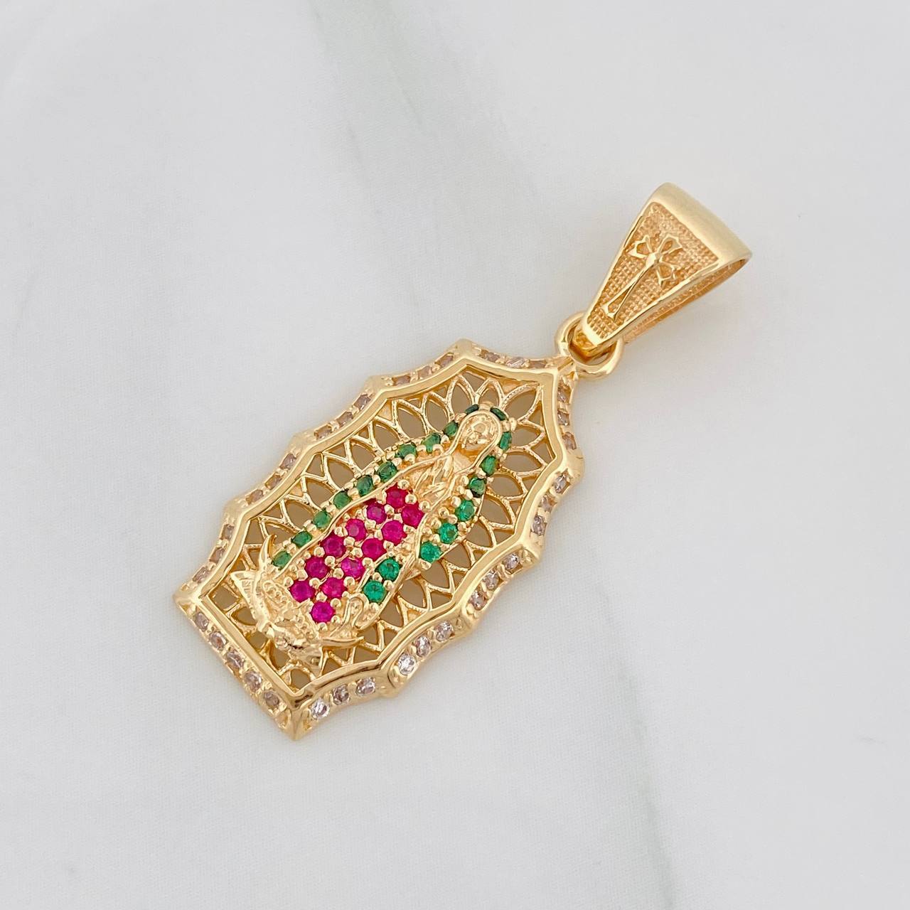 Dije Virgen de Guadalupe 3.25g / 3cm Oro Amarillo 18K