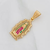 Dije Virgen de Guadalupe 3.25g / 3cm Oro Amarillo 18K