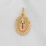 Dije Virgen de Guadalupe 2g / 2.5cm Oro Amarillo 18K