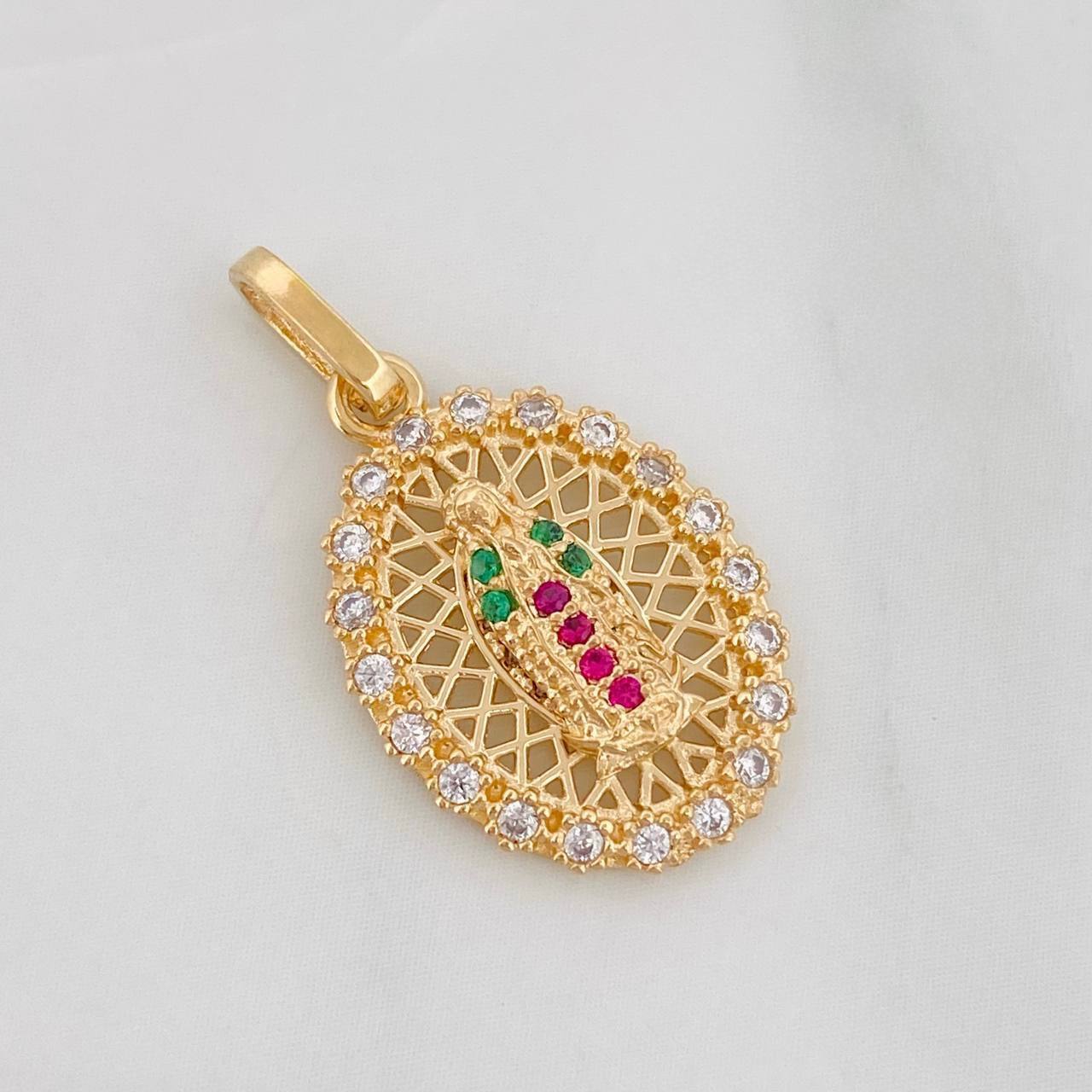 Dije Virgen de Guadalupe 2g / 2.5cm Oro Amarillo 18K