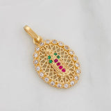 Dije Virgen de Guadalupe 2g / 2.5cm Oro Amarillo 18K