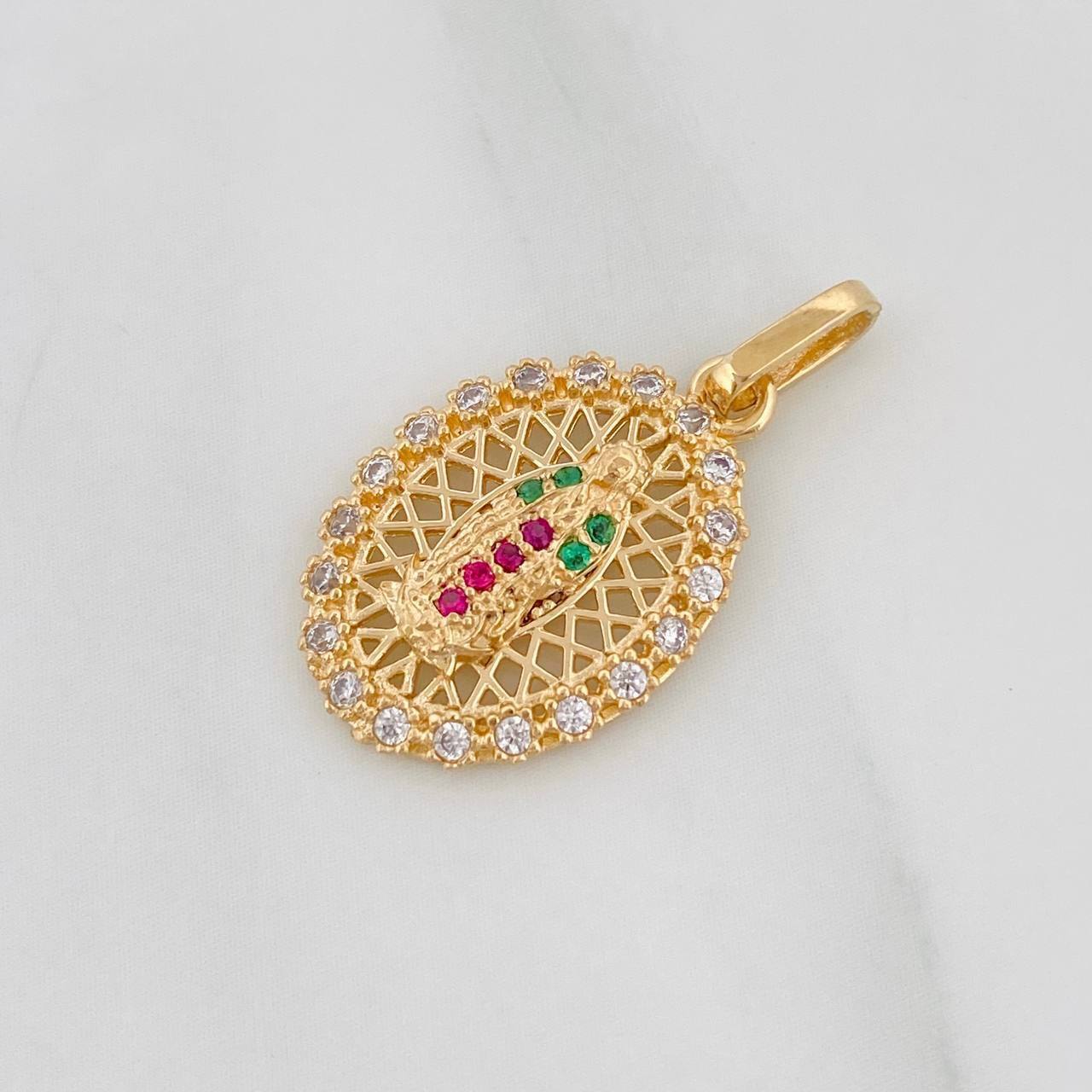 Dije Virgen de Guadalupe 2g / 2.5cm Oro Amarillo 18K