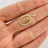 Dije Virgen de Guadalupe 2g / 2.5cm Oro Amarillo 18K