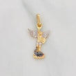 Dije San Miguel Arcángel 1.2g / 2.5cm Tres Oros 18K