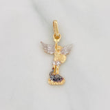 Dije San Miguel Arcángel 1.2g / 2.5cm Tres Oros 18K