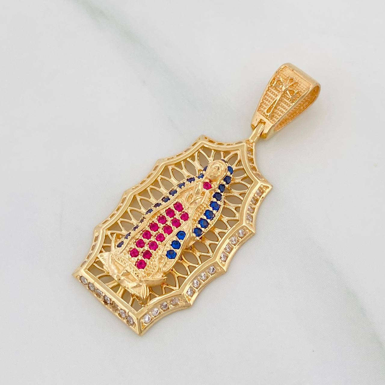 Dije Virgen de Guadalupe 4.55g / 3.5cm Oro Amarillo 18K
