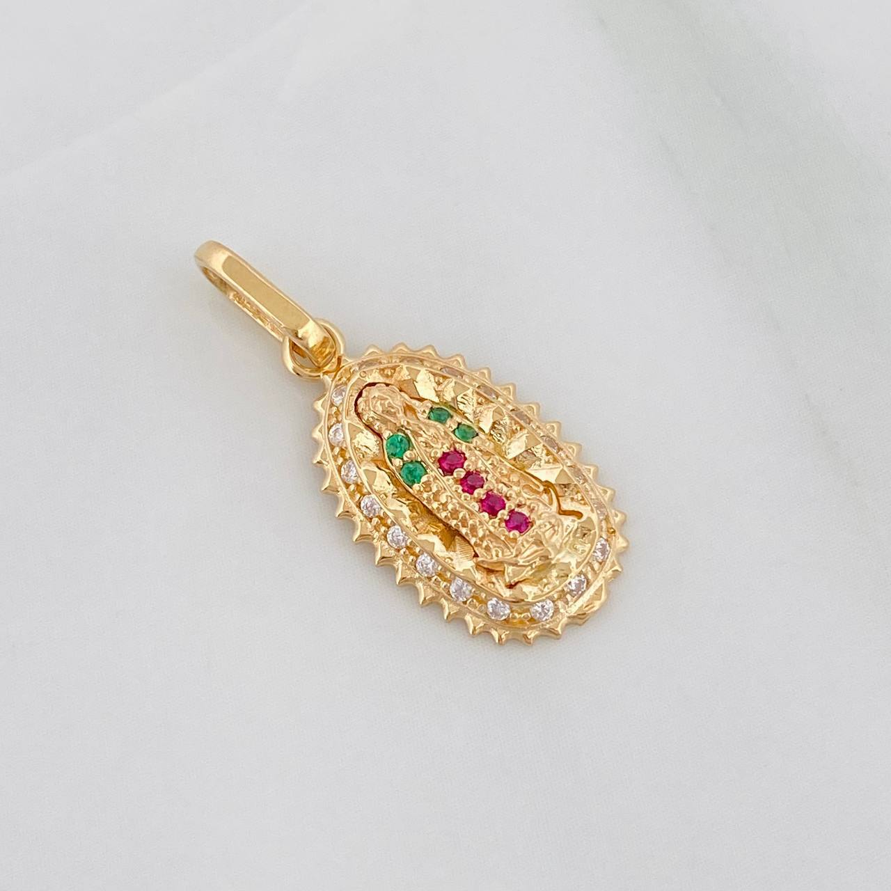 Dije Virgen de Guadalupe 1.35g / 2cm Oro Amarillo 18K