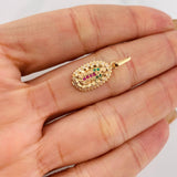 Dije Virgen de Guadalupe 1.4g / 2cm Oro Amarillo 18K