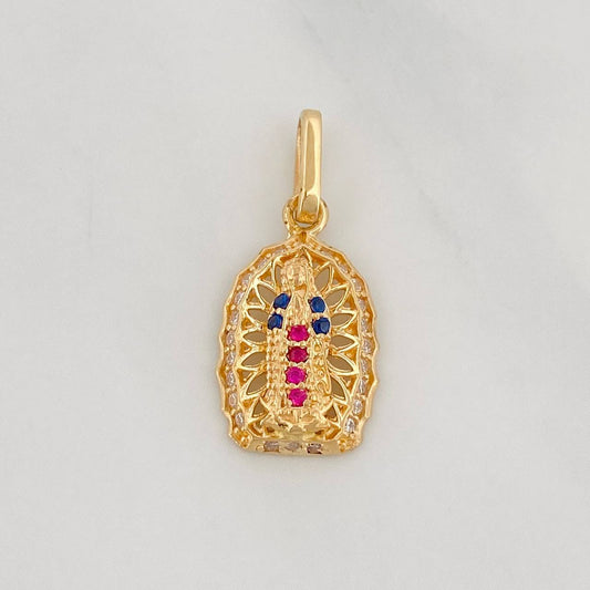 Dije Virgen de Guadalupe 1.35g / 2cm Oro Amarillo 18K